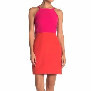 NWT Diana Sleeveless Pink/Orange Dress